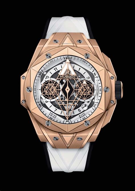 Hublot Big Bang Sang Bleu Titanium and white limited edition,..